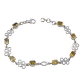 Agnes Yellow Gemstone Bracelet India for Everyday Glam Citrine Yellow